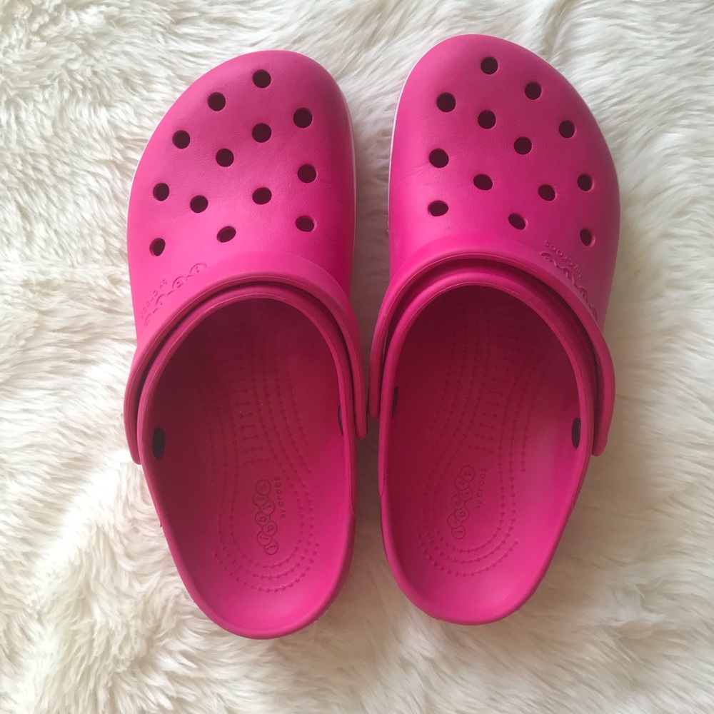 Pink Clog Crocs